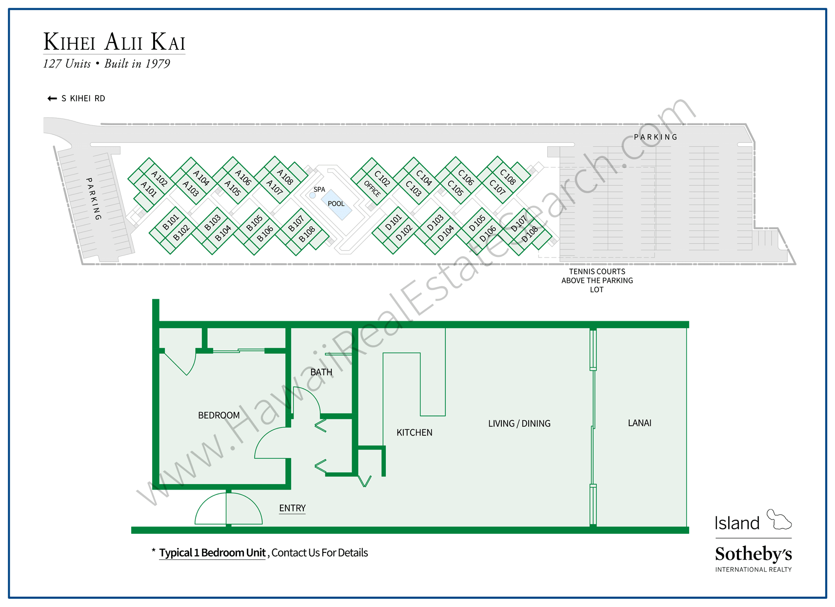 Kihei Alii Kai Property Map
